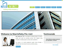 Tablet Screenshot of nissiinfinity.com